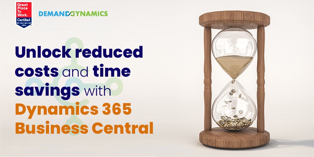 Cost-saving with Dynamics 365 Business Central